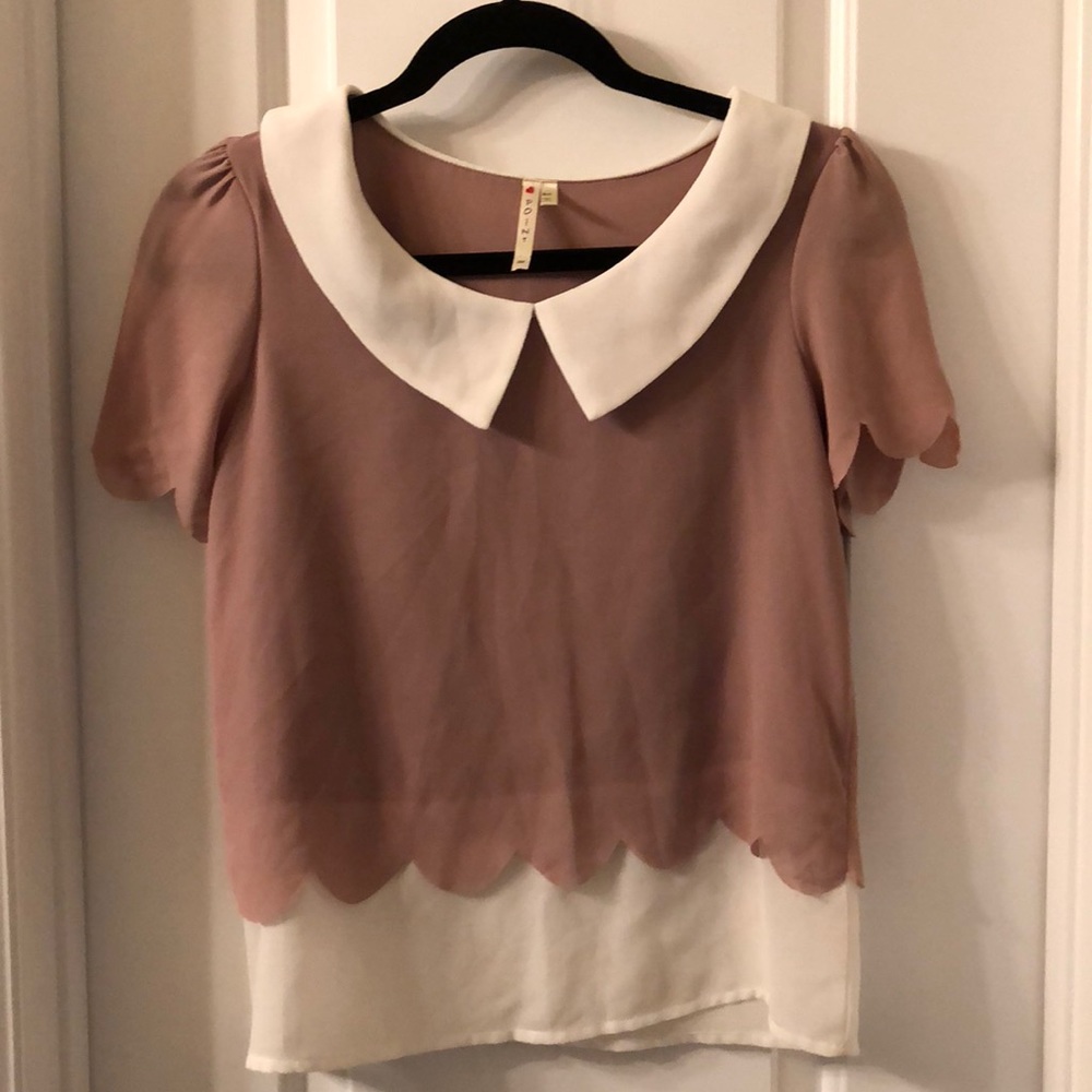 Peter Pan blouse